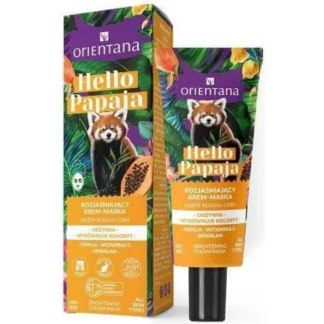 ORIENTANA Hello Papaya Crema-Maschera Notte Illuminante 40ml