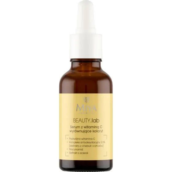 Miya BEAUTY.lab Wit.C Siero Uniformante con Vitamina C, 30 ml