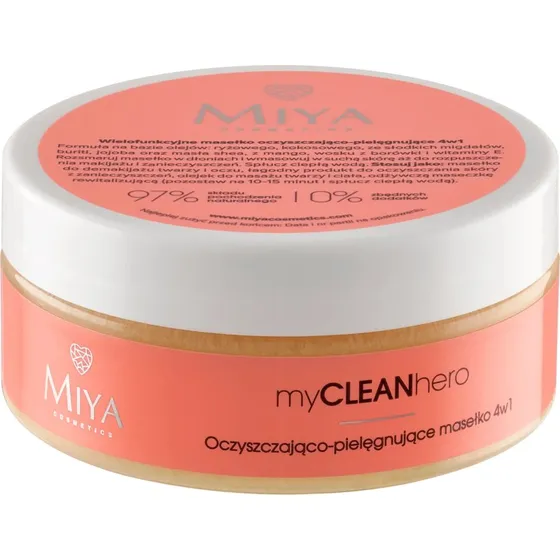 Miya myCLEANhero Burro Detergente e Nutriente 4 in 1, 70 g