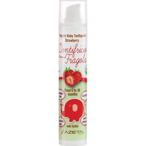 AZETA®bio Dentifricio Bambino Fragola 0-36m 50ml