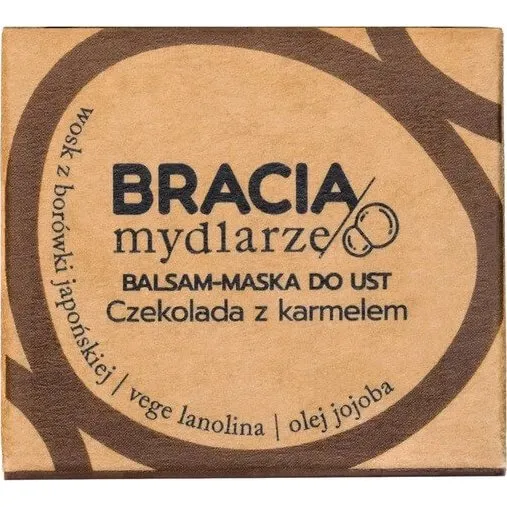 Fratelli del Sapone Balsamo-Maschera per Labbra Cioccolato e Caramello