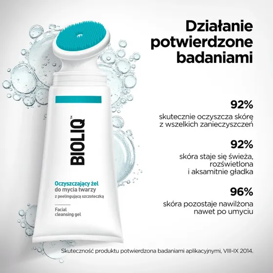 Bioliq Clean Gel Detergente Viso con Olio di Babassu 125 ml