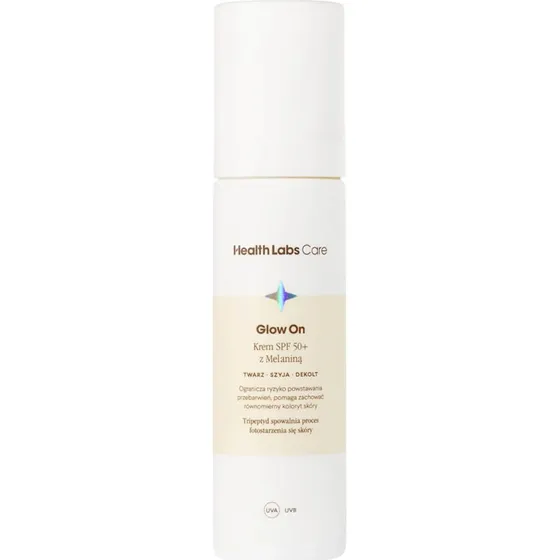Health Labs Glow On SPF 50+ Crema con Melanina 50 ml