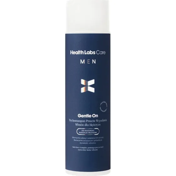 Health Labs Gentle On Tricocampoo Anticaduta per Uomo, 250 ml