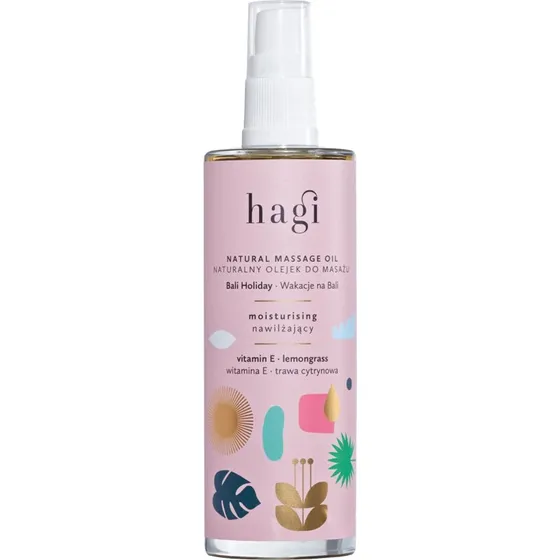 Hagi Holidays in Bali Olio Naturale per il Corpo Idratante 100 ml