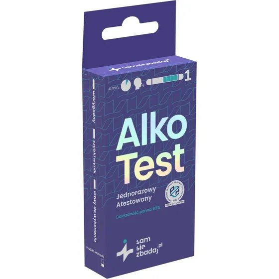Mettiti alla prova AlkoTest - Etilometro monouso per autovalutazione