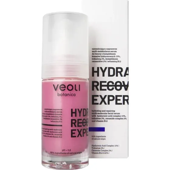 Veoli Botanica Hydra Recovery Expert Siero Viso Idratante 30 ml