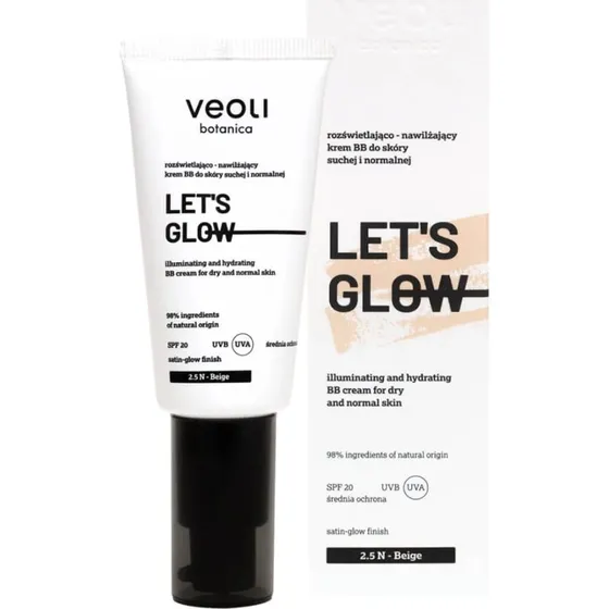 Veoli Botanica Let's Glow BB Cream Illuminante 2.5 N Beige