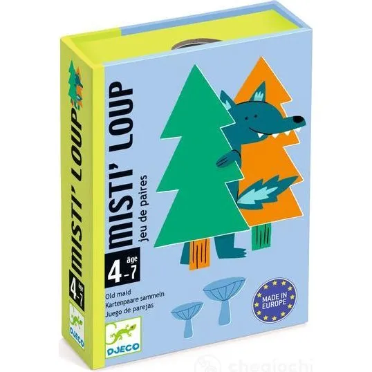 Misti'Loup Djeco - Gioco di Carte