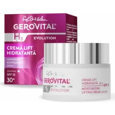 Gerovital H3 Evolution Crema Lift Idratante da Giorno SPF 10, 50 ml
