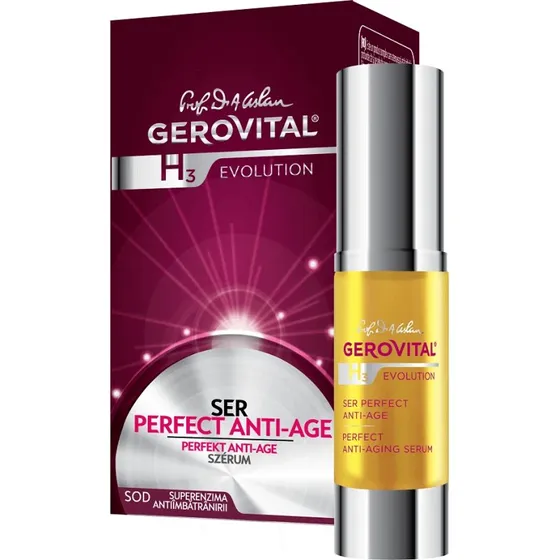 Farmec Gerovital H3 Evolution Siero Perfetto Antietà, 15 ml
