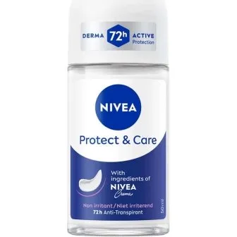 Nivea Protect & Care 48H Deodorante Roll-On 50 ml