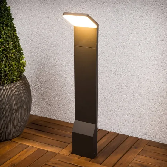 Lucande Lampada da Giardino Nevio Grafite - 60 cm