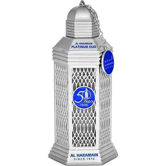 Al Haramain 50 Years Platinum Oud Eau de Parfum 100ml