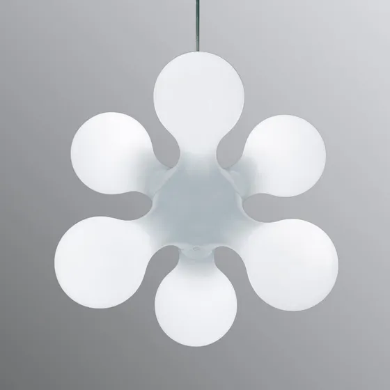 Kundalini Lampada a Sospensione Atomium Bianca Ø 58 cm