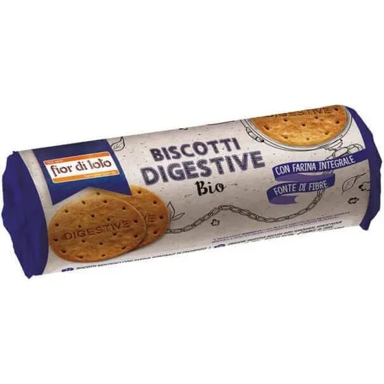 Fior di Loto Biscotti Digestive Integrali Bio, 250g