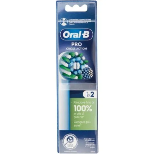 Oral-B Testine Ricambio CrossAction 2 pz