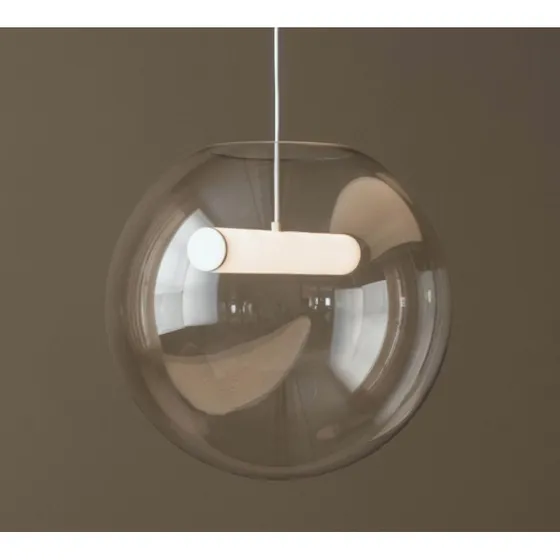 Northern Reveal Lampada a Sospensione LED in Vetro Fumè Ø 45 cm