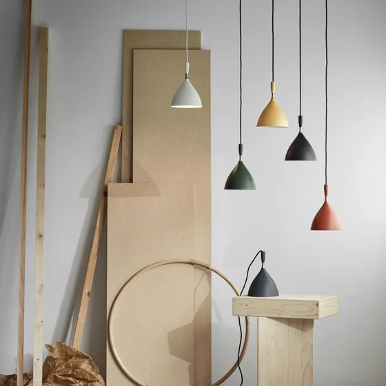 Dokka Lampada a Sospensione Northern Grigio Scuro