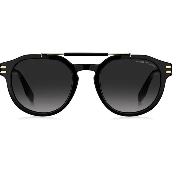 Marc Jacobs Marc 675/S Occhiali da Sole Aviator Uomo Nero