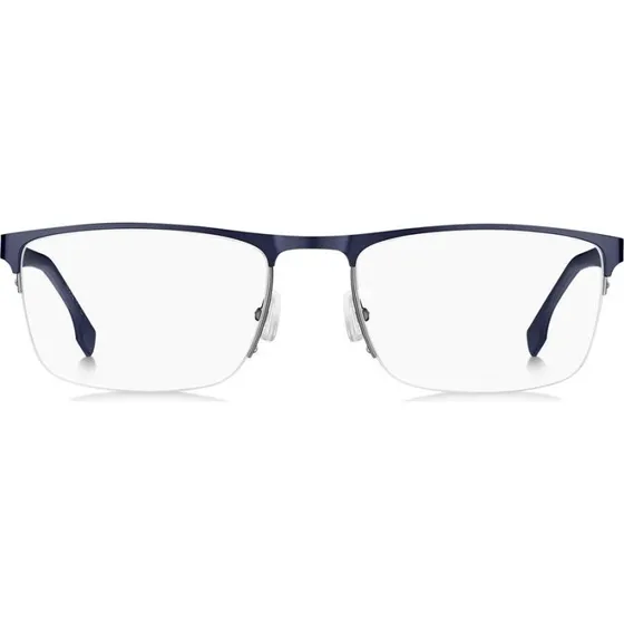Boss 1487 Occhiali da Vista Uomo Blu Geometrici