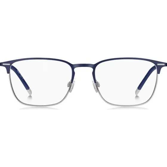 Hugo Boss Occhiali da Vista HG 1235 Blu Argento Squadrati