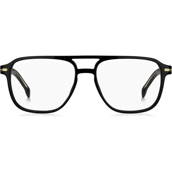 Boss 1600 Occhiali Da Vista Uomo Nero Bio-Acetato