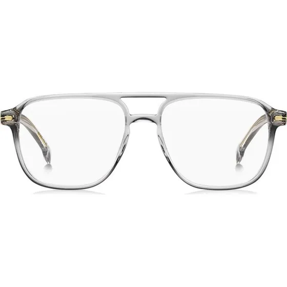 Boss 1600 Occhiali da Vista Uomo Grigio in Bio-Acetato