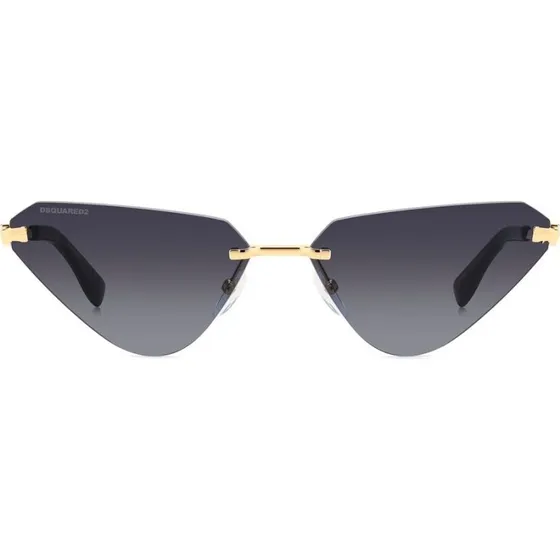 Dsquared2 Occhiali da Sole D2 0108/S Oro e Grigio Cat Eye