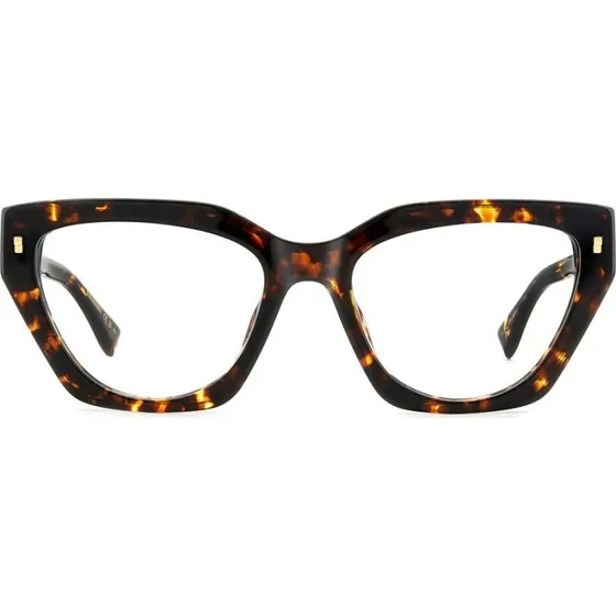 Dsquared2 Occhiali da Vista D2 0117 Donna Avana Geometrici Cat Eye