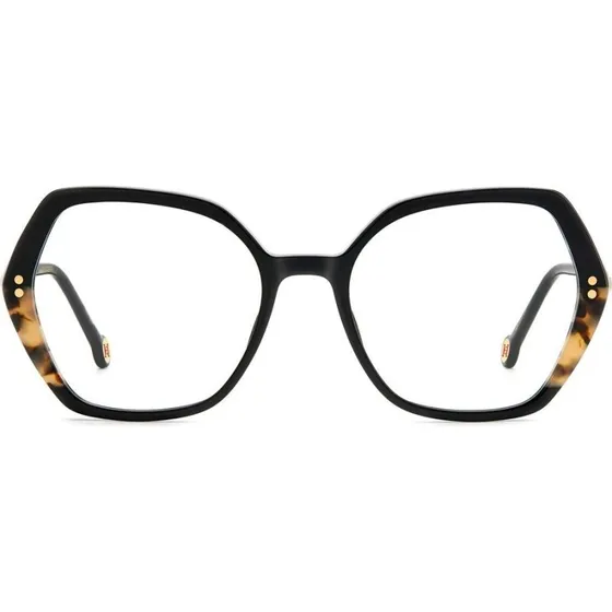 Carolina Herrera HER 0205 Occhiali da Vista Donna Nero Geometrico