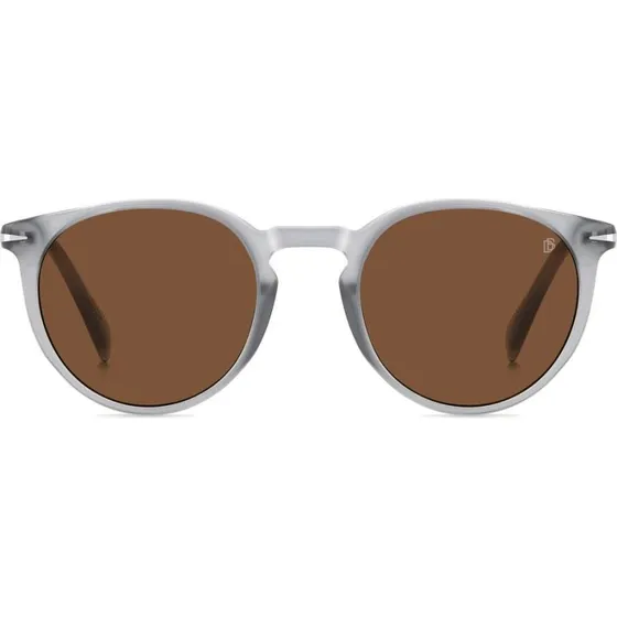 David Beckham DB 1139/S Occhiali da Sole Uomo Grigio Rotondo