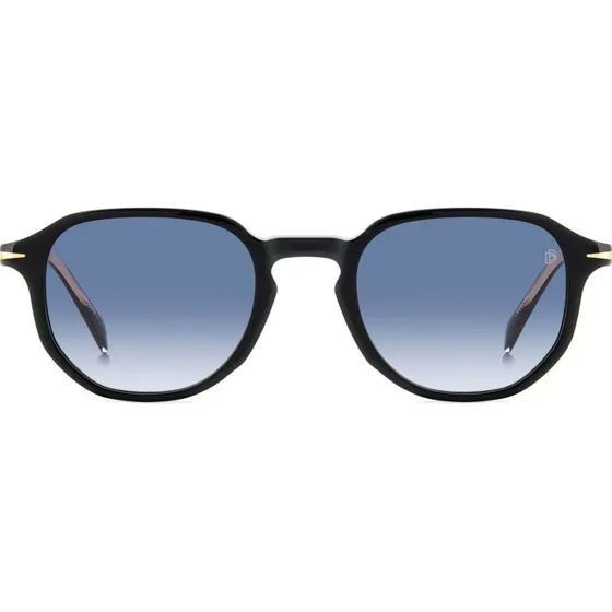 David Beckham DB 1140/S Occhiali da Sole Uomo Nero Geometrici