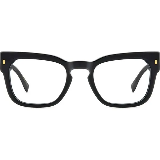 Dsquared2 D2 0129 Occhiali da Vista Rettangolari Neri