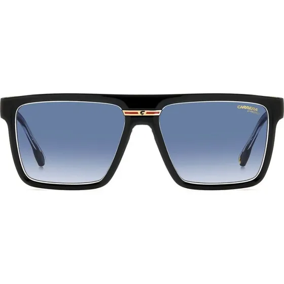 Carrera Victory C 03/S Occhiali da Sole Uomo Nero Geometrici Blu