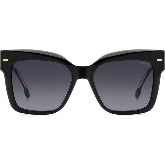 Carrera 3037/S Occhiali da Sole Donna Nero Geometrico 54mm