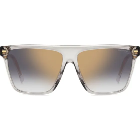 Carrera 3027/S Occhiali da Sole Donna Quadrati Grigio Oro 58mm