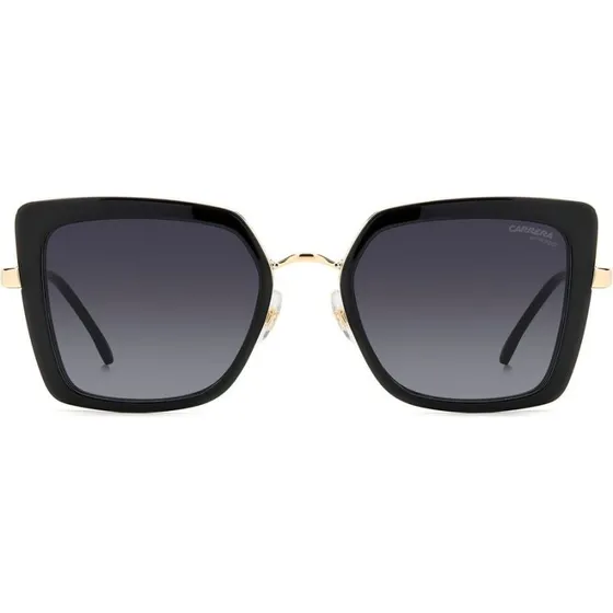 Carrera 3031/S Occhiali da Sole Farfalla Donna Nero Grigio 53mm