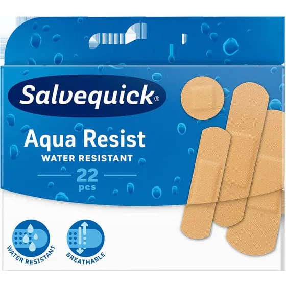 Salvequick Aqua Resist Cerotti Idrorepellenti 22 pezzi