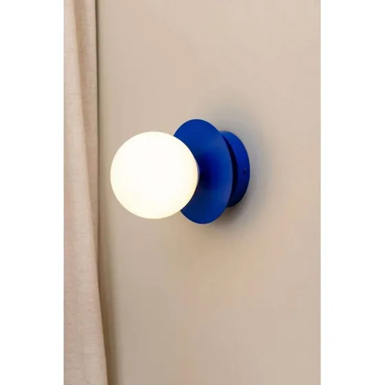 Globen Lighting Plafoniera Art Déco Blu/Bianco IP44