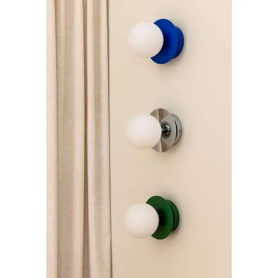 Globen Lighting Applique ART DECO Cromata/Bianca Ø 16 cm IP44