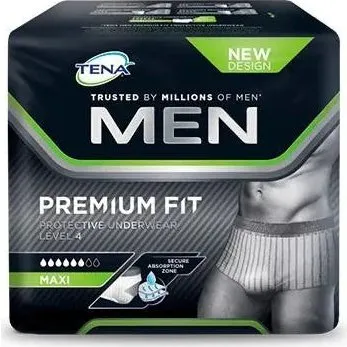 Tena Men Mutandina Assorbente Livello 4 Maxi - Taglia L, 10 pz