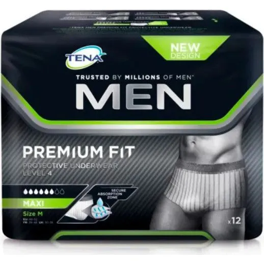 Tena Men Protective Underwear Livello 4 Medium - 12 pezzi