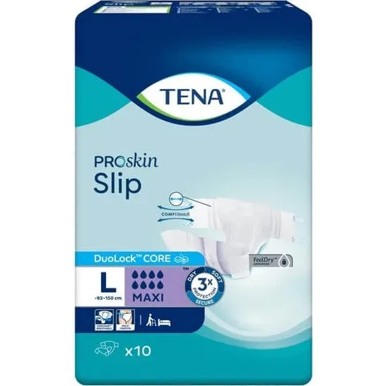 TENA Slip ProSkin Maxi Pannolini Taglia L - 10 pz