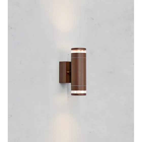Markslöjd Applique da esterno LED Luno Marrone - IP65 Dimmerabile