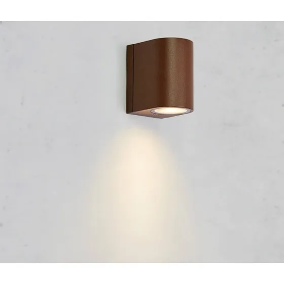 Markslöjd Applique da esterno LED Alor marrone IP65 dimmerabile