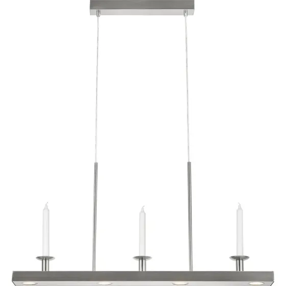 Markslöjd Lampada LED a Sospensione Dining in Nichel e Ferro
