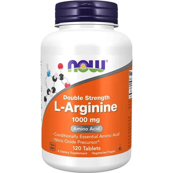 Now Foods L-Arginina 1000 mg 120 compresse
