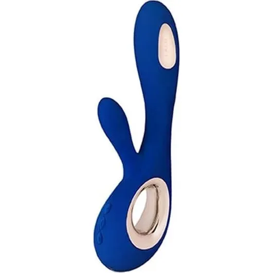 Lelo Soraya Wave Midnight Blue - Vibratore Rabbit con tecnologia WaveMotion