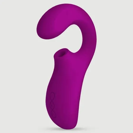Lelo Enigma Stimolatore Doppio Punto G e Clitoride - Viola